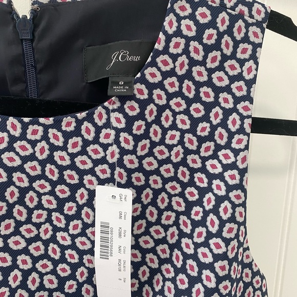 J. Crew A-line Dress in Festive Piper Foulard - Picture 12 of 12